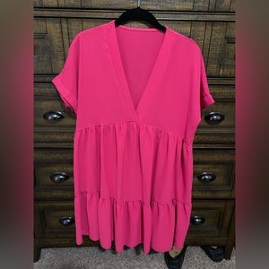 One size pink great for after the beach